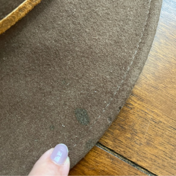 Vintage Broner Outback Crushable 100% Wool Brown Hat  SIZE Medium 8” - Picture 9 of 9